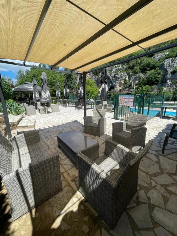 Hotel Restaurant Les Falaises Bouziès Dış mekan fotoğraf