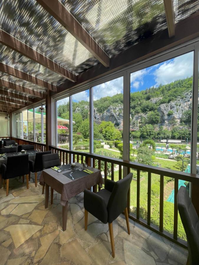 Hotel Restaurant Les Falaises Bouziès Dış mekan fotoğraf