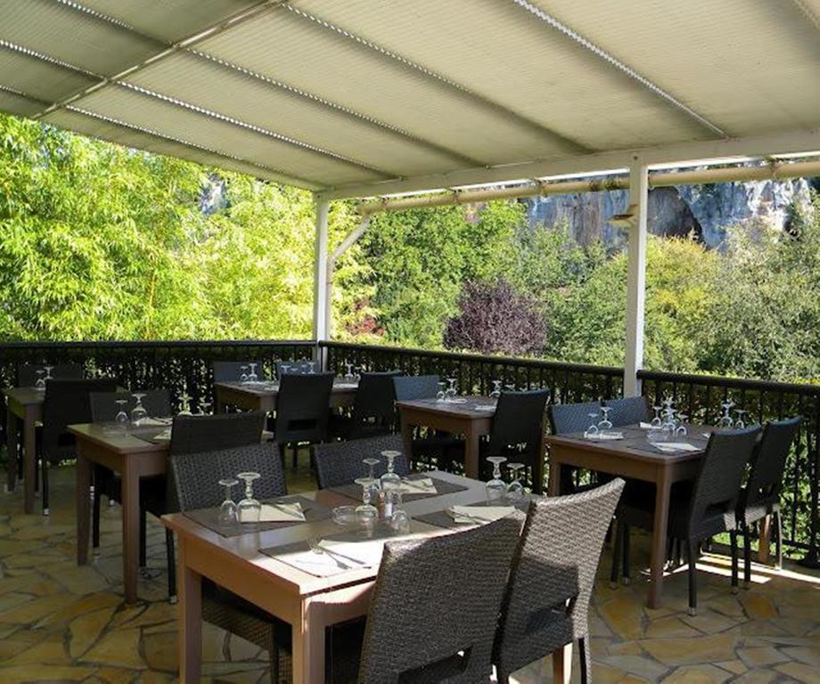 Hotel Restaurant Les Falaises Bouziès Dış mekan fotoğraf